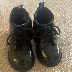 Baby combat boots